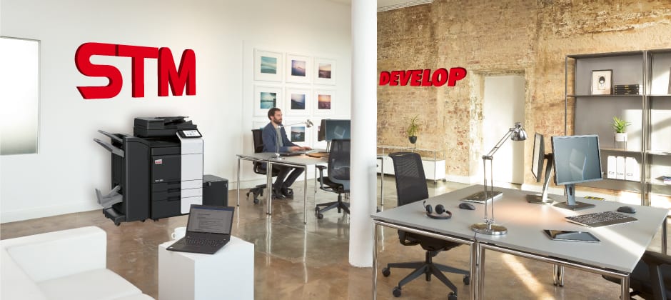 multifunciones develop marca konica minolta a color