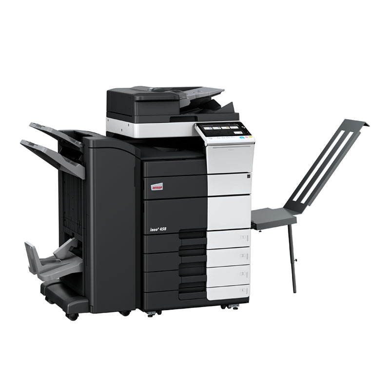 multifuncion Develop a color Ineo +458. Perfecta para oficinas, ayuntamientos, multinacionales, que deseen una buena calidad de impresión.